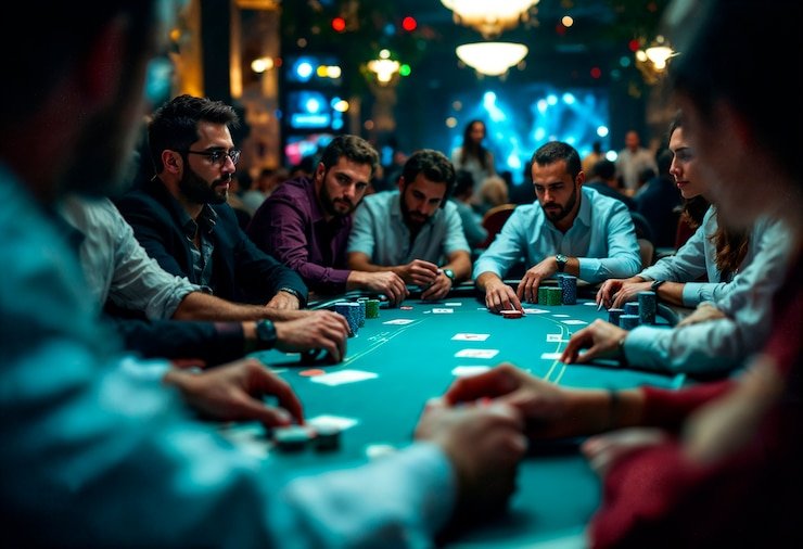 Live dealer blackjack dengan streaming video dari studio multi-kamera